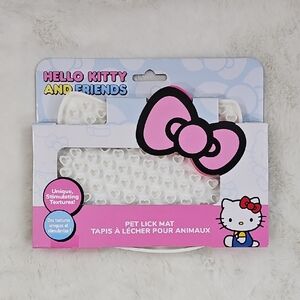 Hello Kitty And Friends Pet Lick Mat Hello Kitty Face